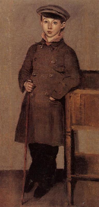 Jeune garçon de la famille Corot, 1840, Jean-Baptiste Camille Corot