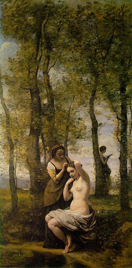 Landscape with figures, 1859, Jean-Baptiste Camille Corot
