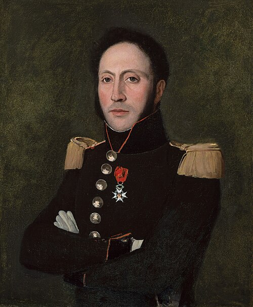 Captain Faulte du Puyparlier, 1829, Jean-Baptiste Camille Corot