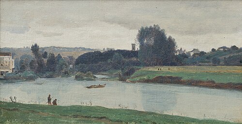 Chateau Thierry, , Jean-Baptiste Camille Corot