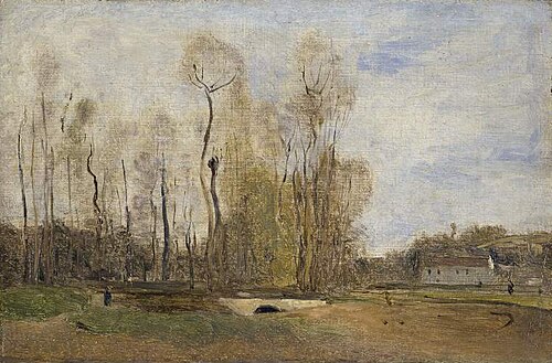 Auvers-sur-Oise: La mare à Daubigny, 1857, Jean-Baptiste Camille Corot