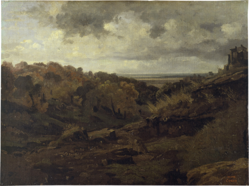 Marino. Grande vallée boisée, 1826, Jean-Baptiste Camille Corot