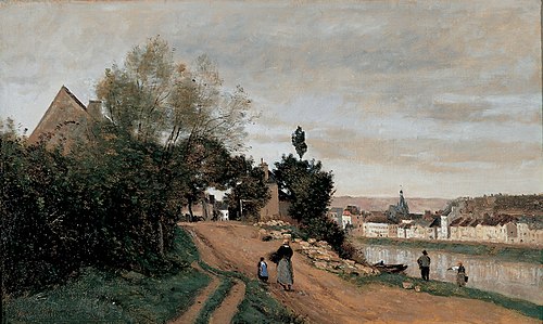 Château-Thierry, 1855, Jean-Baptiste Camille Corot