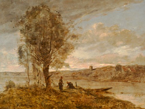 Landscape, 1870, Jean-Baptiste Camille Corot