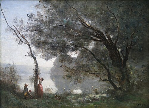 Recollection of Mortefontaine, 1864, Jean-Baptiste Camille Corot