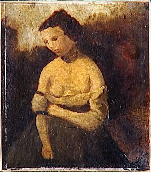 La petite Jeannette, 1848, Jean-Baptiste Camille Corot