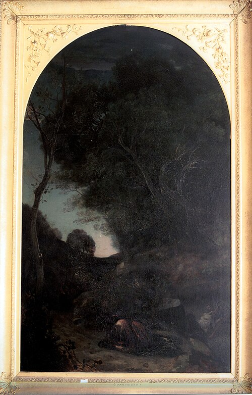 Le Christ au Jardin des Oliviers, 1849, Jean-Baptiste Camille Corot