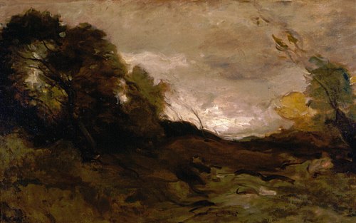 Vallée Solitaire, 1872, Jean-Baptiste Camille Corot