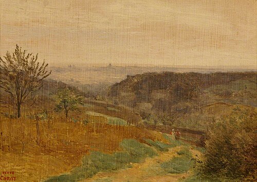 Ville d'Avray, 1851, Jean-Baptiste Camille Corot