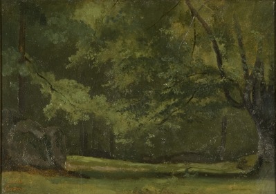 Fontainebleau, en Forêt, 1823, Jean-Baptiste Camille Corot