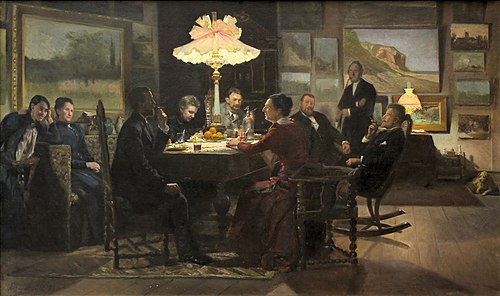 After returning home, 1892, Emilie Mundt