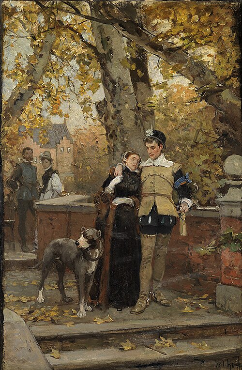 Vor dem Ausmarsch, , Karl Hoff