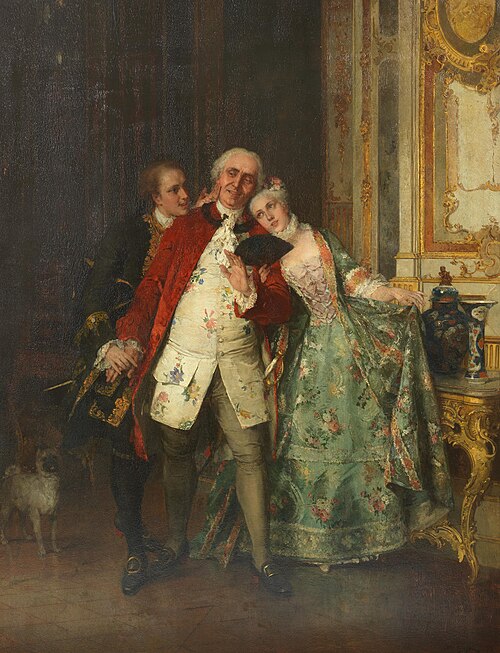 The entreaty, 1873, Karl Hoff