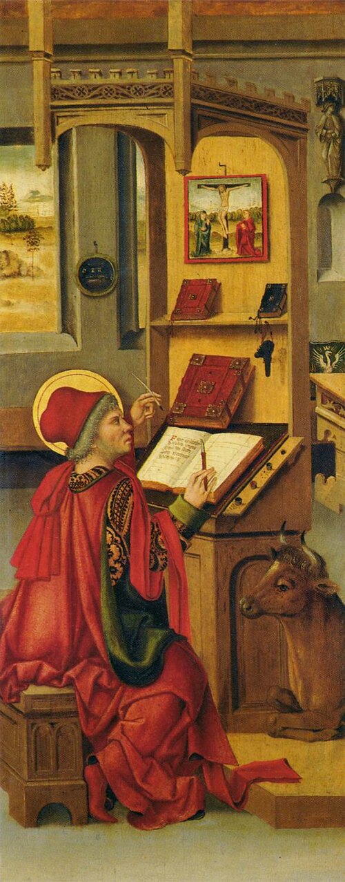 Saint Luke the Evangelist, 1477, Gabriel Mälesskircher
