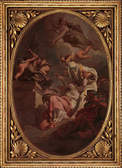 The Sacrifice of Iphigenia, 1789, Gaetano Gandolfi
