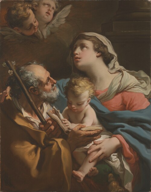 The Holy Family, 1776, Gaetano Gandolfi