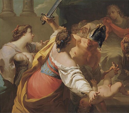 The Judgement of Solomon, 1770, Gaetano Gandolfi