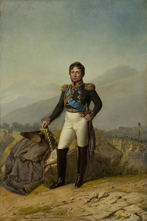 "Portrait of Field-Marshal Count I.I. Diebitsch, 1865, Georg von Bothmann