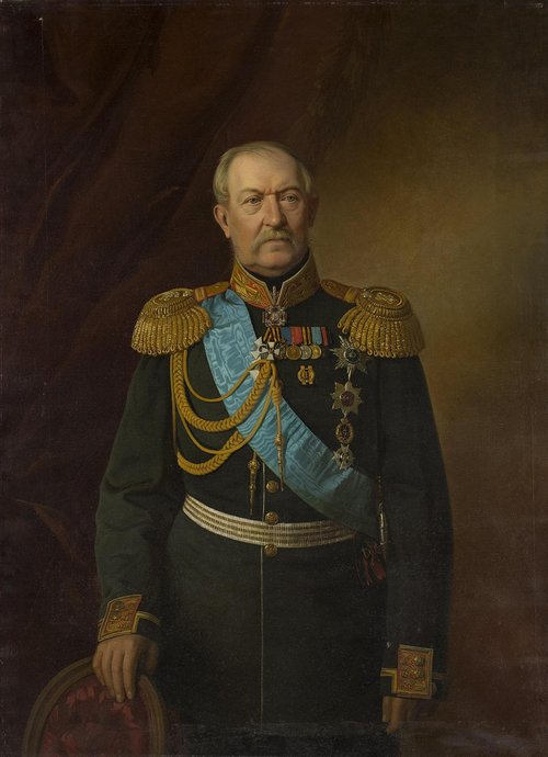 Portrait of Pavel Ignatyev, 1877, Georg von Bothmann