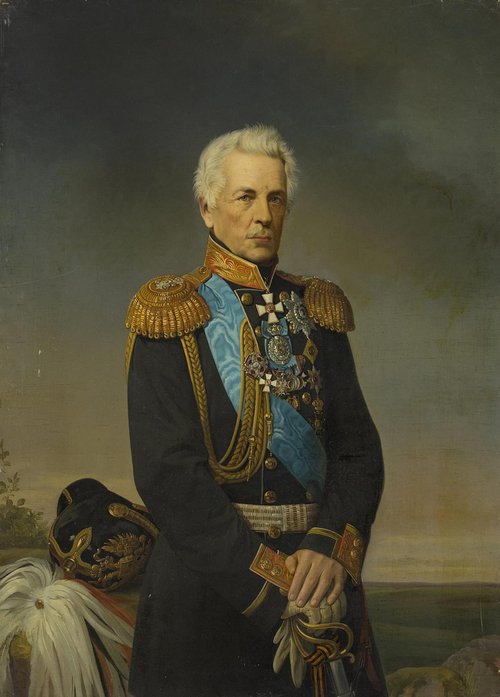 Portrait of Count Pavel Pahlen, 1872, Georg von Bothmann