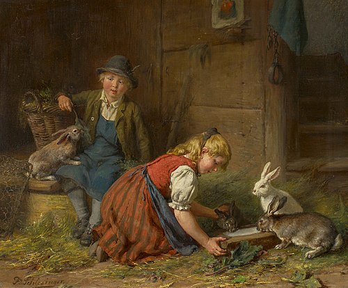 In the rabbit hutch, , Felix Schlesinger