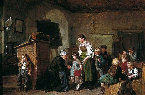 The New Girl, 1865, Felix Schlesinger