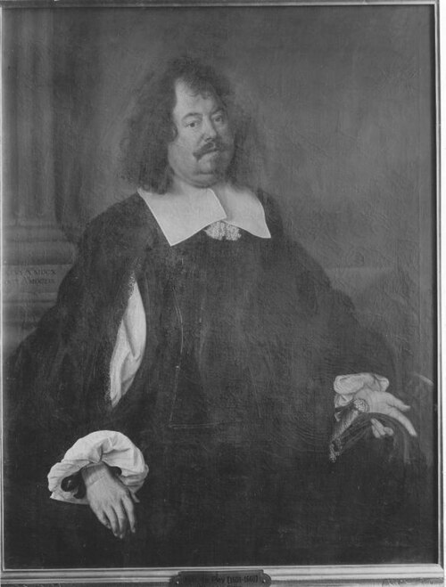 Portrait of an unknown man, 1659, Johann Pay