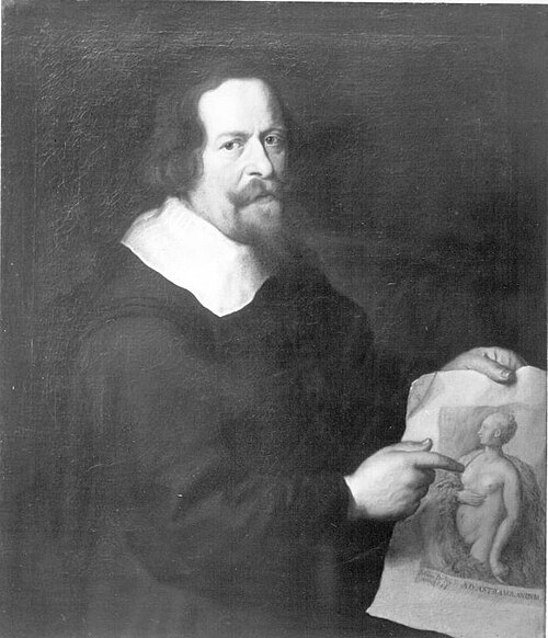 Self-portrait of Johann de Pay (1614-1660), 1649, Johann Pay