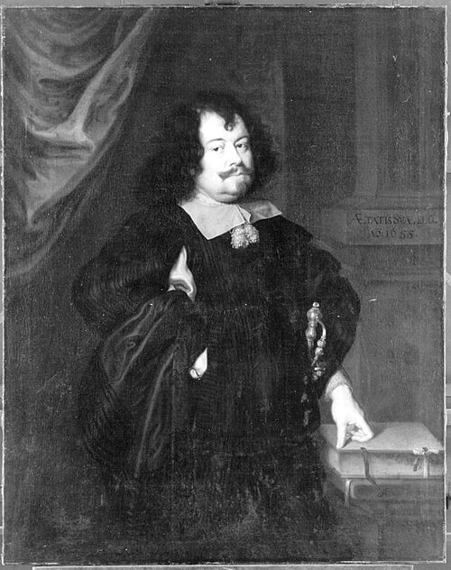 Portrait of a 46 year-old man, 1655, Johann Pay