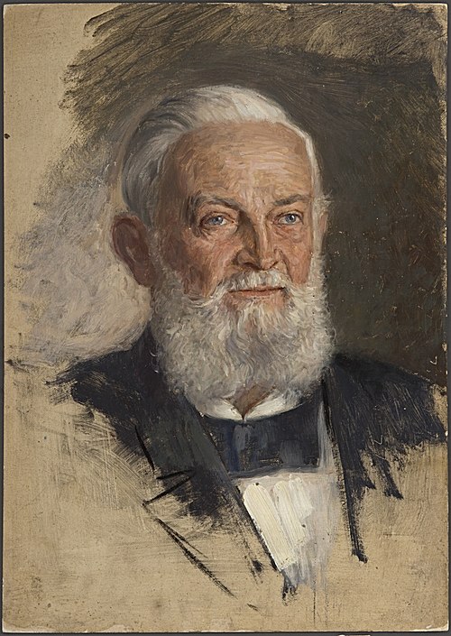 Ohne Titel (Portraitstudie Franz Eilhard Schulze, verso: Portraitstudie v. Riepenhausen), , William Pape