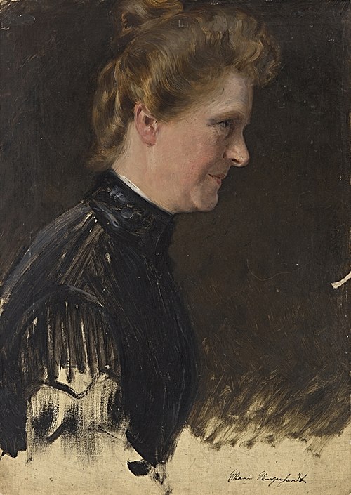 Portraitstudie Marie Meyenhardt, , William Pape
