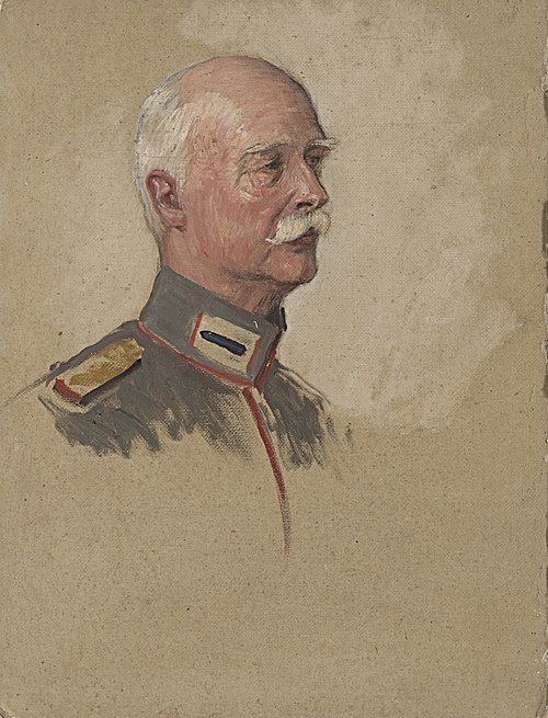 Portraitstudie Fürst zu Solms-Barnith, 1916, William Pape