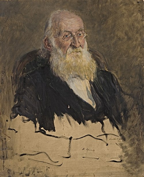Ohne Titel (A. Kirchhof Senior der Akademie der Wissenschaften), 1903, William Pape