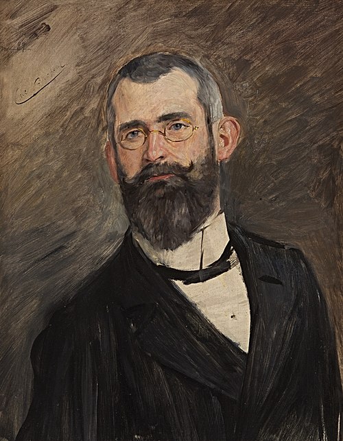 Portraitstudie Dr. Carl Bachem, Jurist, 1902, William Pape