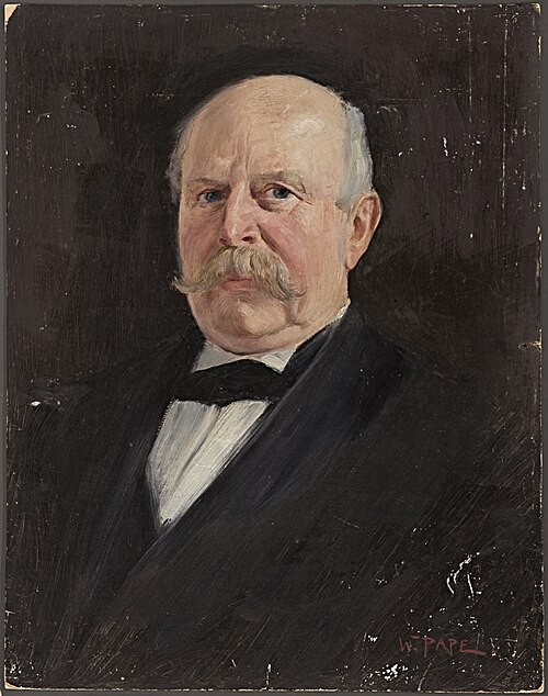 Ohne Titel (männliche Portraitstudie), , William Pape