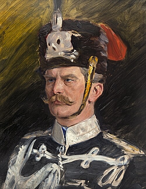 Portraitstudie August v. Mackensen, Preußischer Generalfeldmarschall, 1902, William Pape