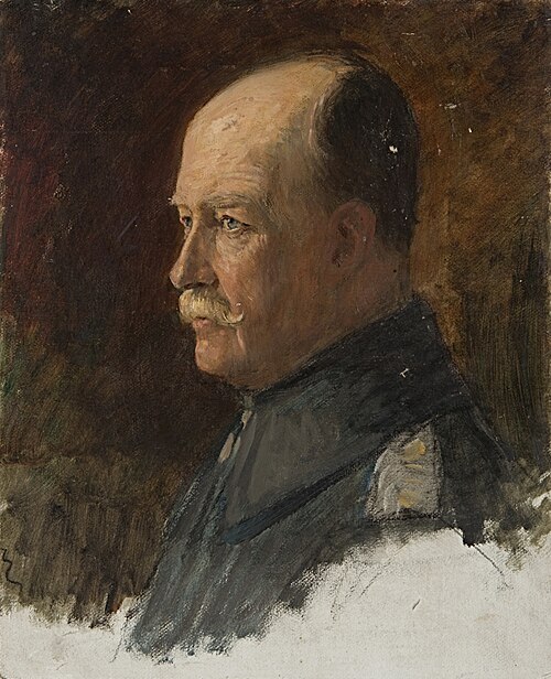 Ohne Titel (männliche Portraitstudie), , William Pape