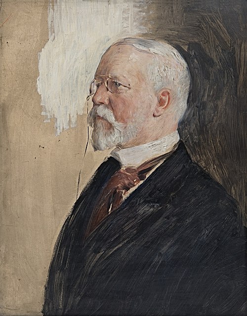 Portraitstudie Freiherr von Cramm-Burgdorf, Gesandter, 1902, William Pape