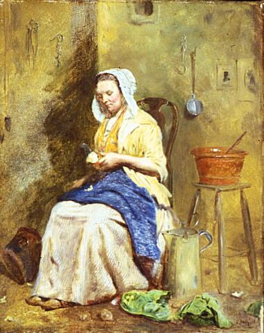 Good Housewife, 1856, Frederick Smallfield