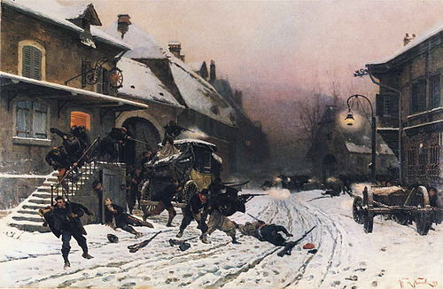 The Attack at Dawn, 1877, Alphonse de Neuville