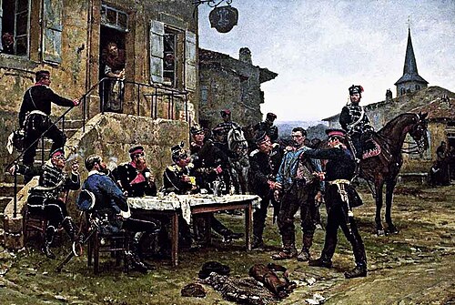 The Spy, 1880, Alphonse de Neuville