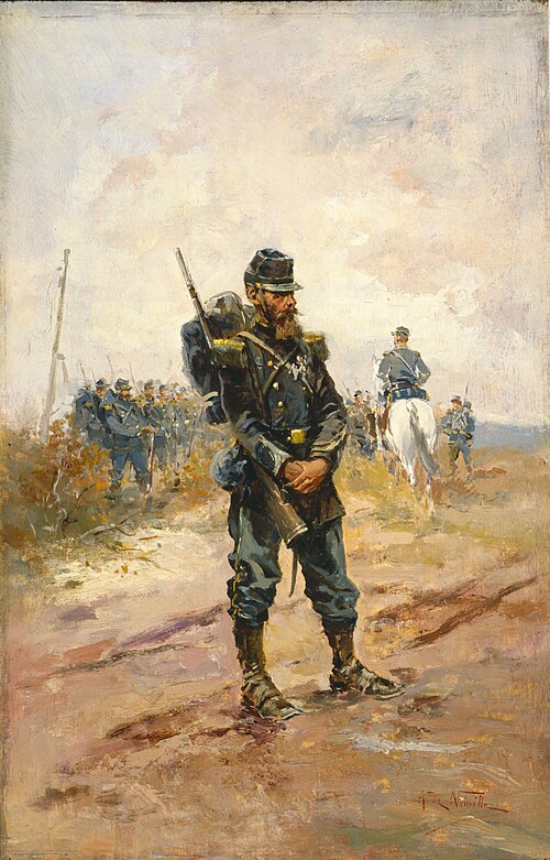 A Soldier, , Alphonse de Neuville