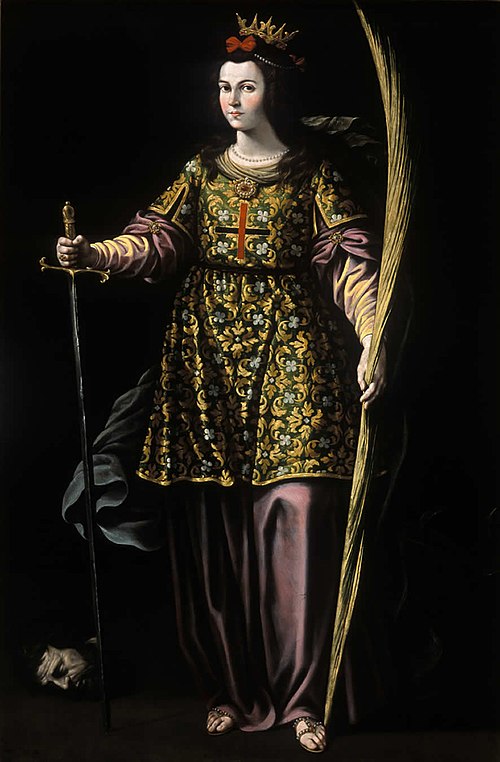 Santa Catalina de Alejandría, 1700, Antonio Vela Cobo