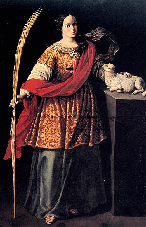 Santa Inés, 1700, Antonio Vela Cobo