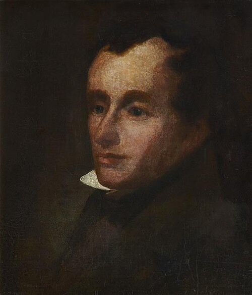 John Zephaniah Bell, 1794-1883. Artist (Self-portrait), 1820, John Zephaniah Bell