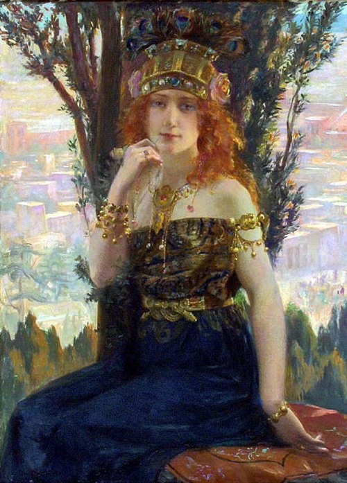 Hélène de Troie, 1895, Gaston Bussière