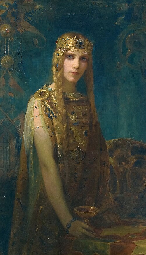 Isolde: la princesse Celte, 1911, Gaston Bussière