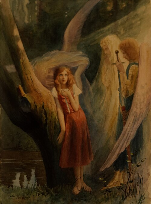 Jeanne d'Arc, la Prédestinée, 1909, Gaston Bussière
