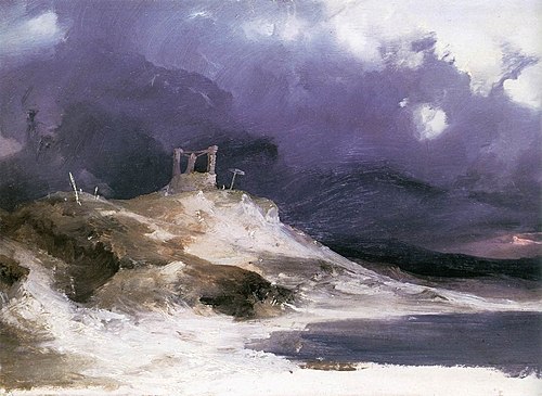 Gallows Hill, 1833, Carl Blechen