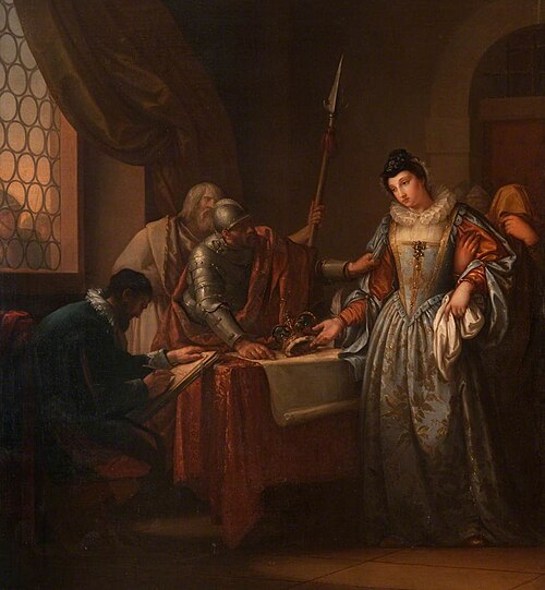 The Abdication of Mary, Queen of Scots, , Gavin Hamilton